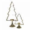 Kerstboom Windlicht Aurum 50 cm hoog goud